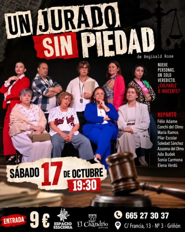 Cartel: Un jurado sin piedad