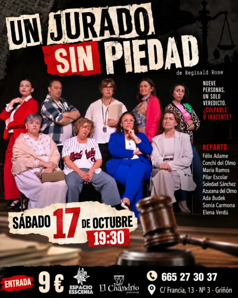 Cartel: Un jurado sin piedad